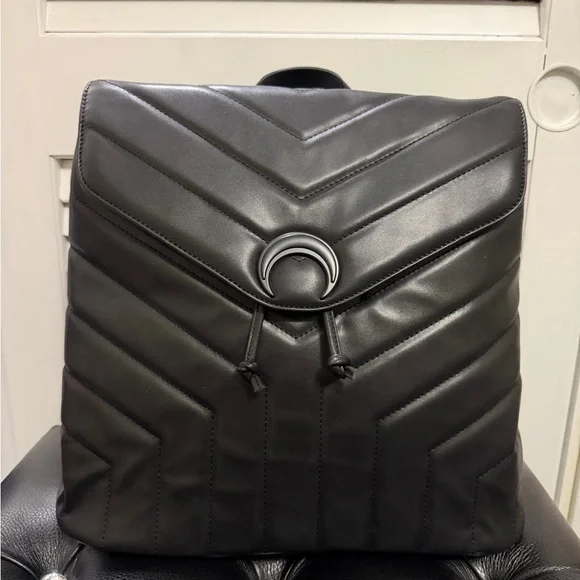 Killstar Black Noctloom Quilted Backpack - Picture 3 of 8